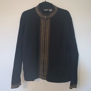 Chico’s women’s zip up sweater